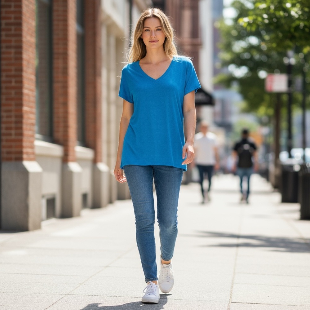 WHBM Shirt Sleeve Power Tee